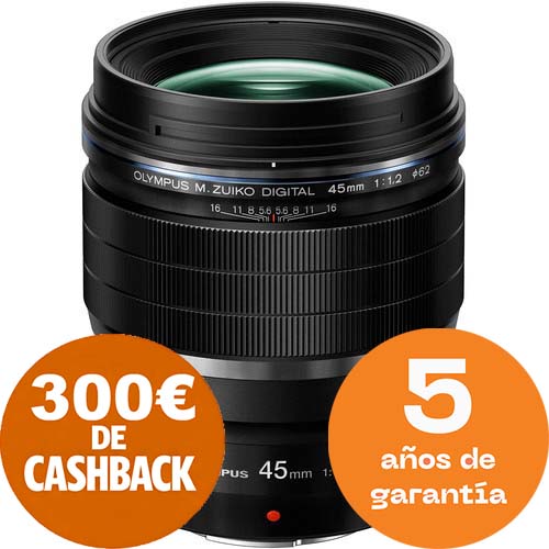 OBJETIVO OLYMPUS AF 45/1.2 PRO MFT BLACK