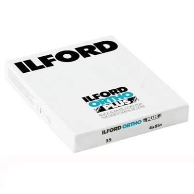 PELICULA ILFORD ORTO PLUS 10X12  25H