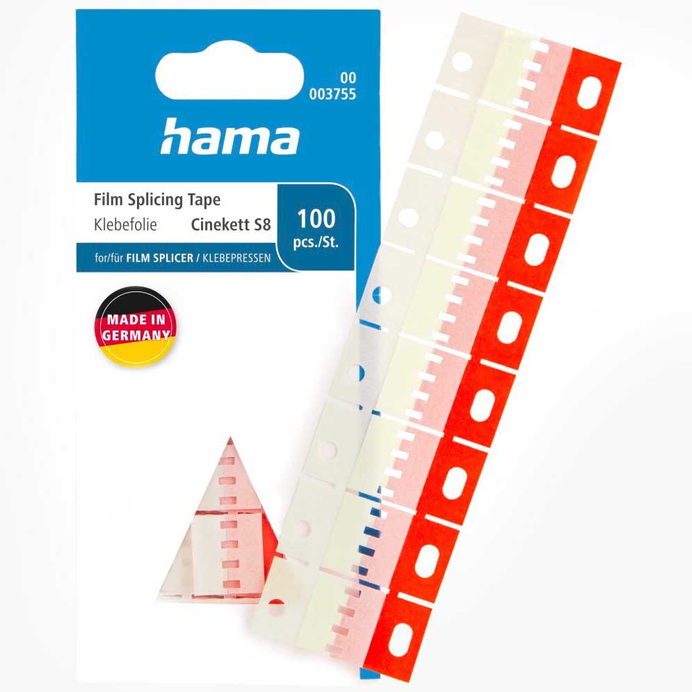 CINTA HAMA SUPER 8 ADHESIVA 100 UNID. PESTAPES 003755