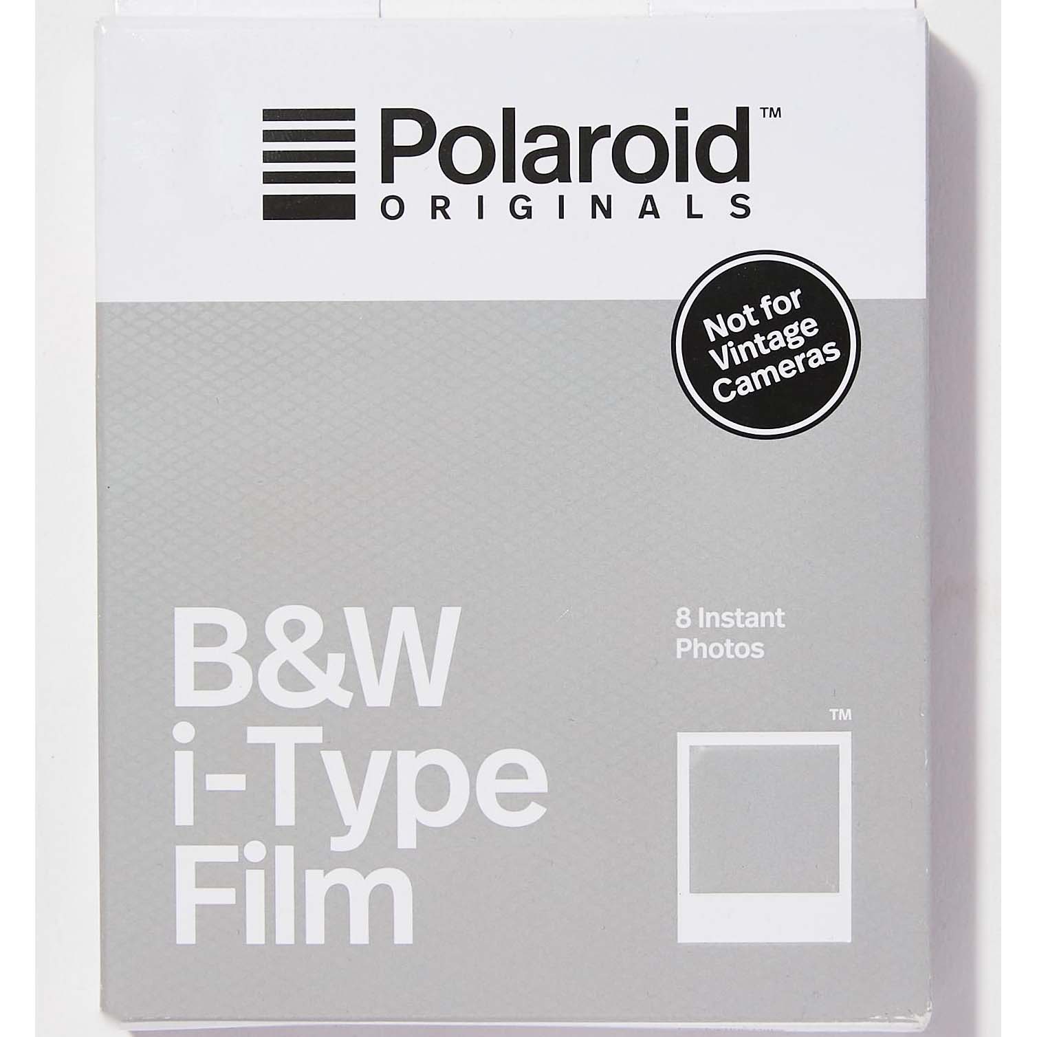 PELICULA POLAROID I-TYPE B&W (8 FOTOS)