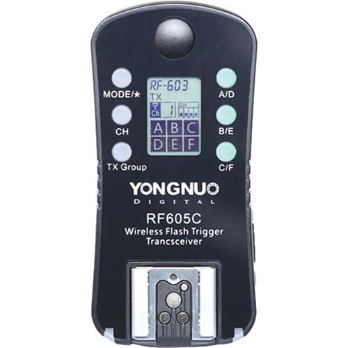 TRANSCEIVER YONGNUO RF 605 CANON