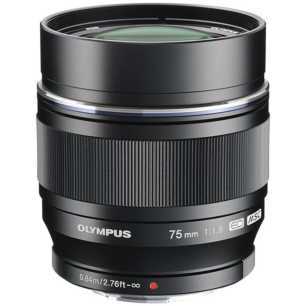OBJETIVO OLYMPUS AF 75/1.8 ED MFT BLACK