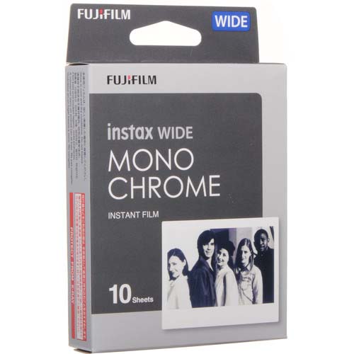 PELICULA FUJI INSTAX WIDE 10 EXP. MONOCHROME