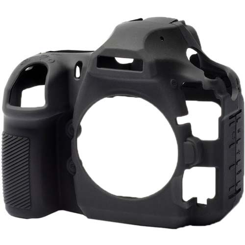 FUNDA EASYCOVER DE SILICONA P/NIKON D850 (NEGRA)