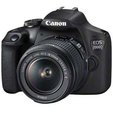 KIT CANON EOS 2000D + 18-55 IS II