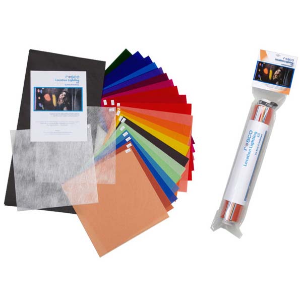 KIT FILTROS ROSCO LOCATION LIGHTING 30X30 CM (24 FILTROS)