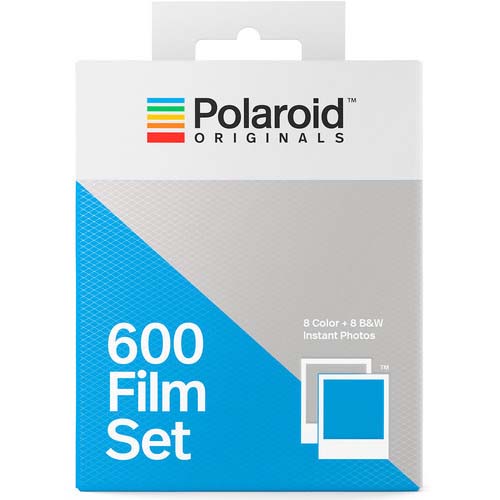 PELICULA POLAROID 600 COLOR + 600 BW (PACK)