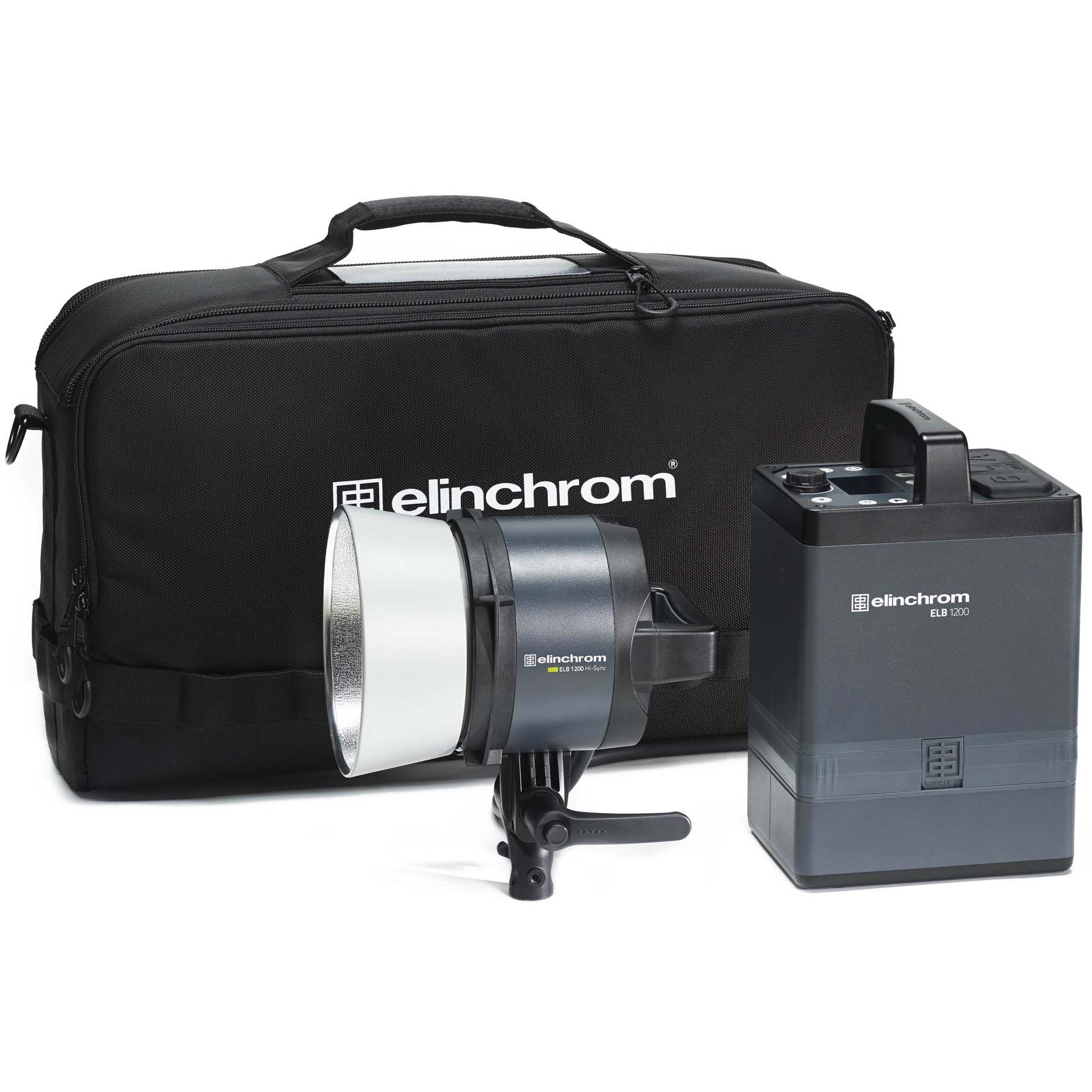 KIT ELINCHROM ELB 1200 HY-SYNC TO GO + LITEMOTIV OCTA 120
