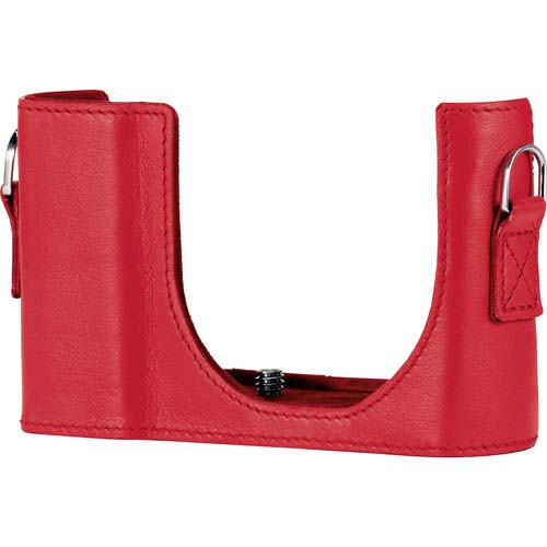 ESTUCHE LEICA PARA C-LUX CUERO ROJO (BASE DE ESTUCHE)