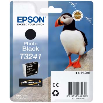 TINTA EPSON T3241 BLACK P/SC-P400 14 ML EPSON 