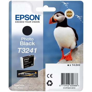 TINTA EPSON T3241 BLACK P/SC-P400 14 ML