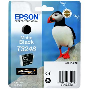 TINTA EPSON T3248 NEGRO MATE P/SC-P400 14 ML
