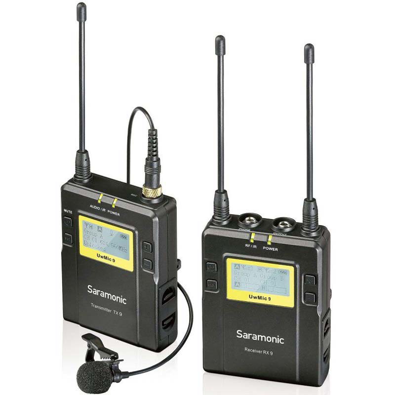 MICROFONO SARAMONIC UWMIC9 (TX9 + RX9) (UHF WIRELESS)