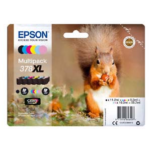 TINTA EPSON T3798 MULTIPACK XL 378XL P/XP8500 - XP8505