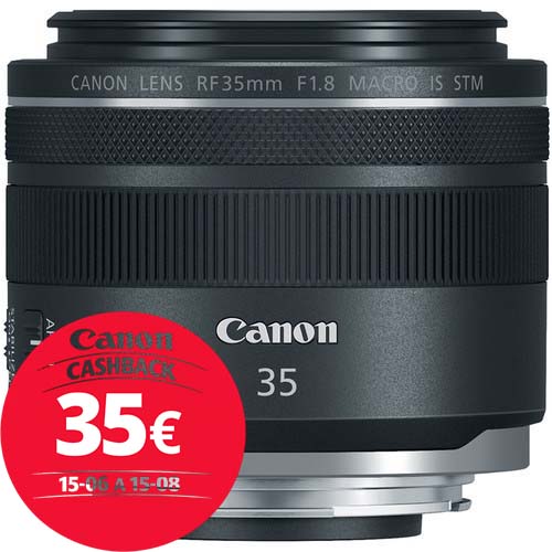 OBJETIVO CANON RF 35/1.8 MACRO IS STM