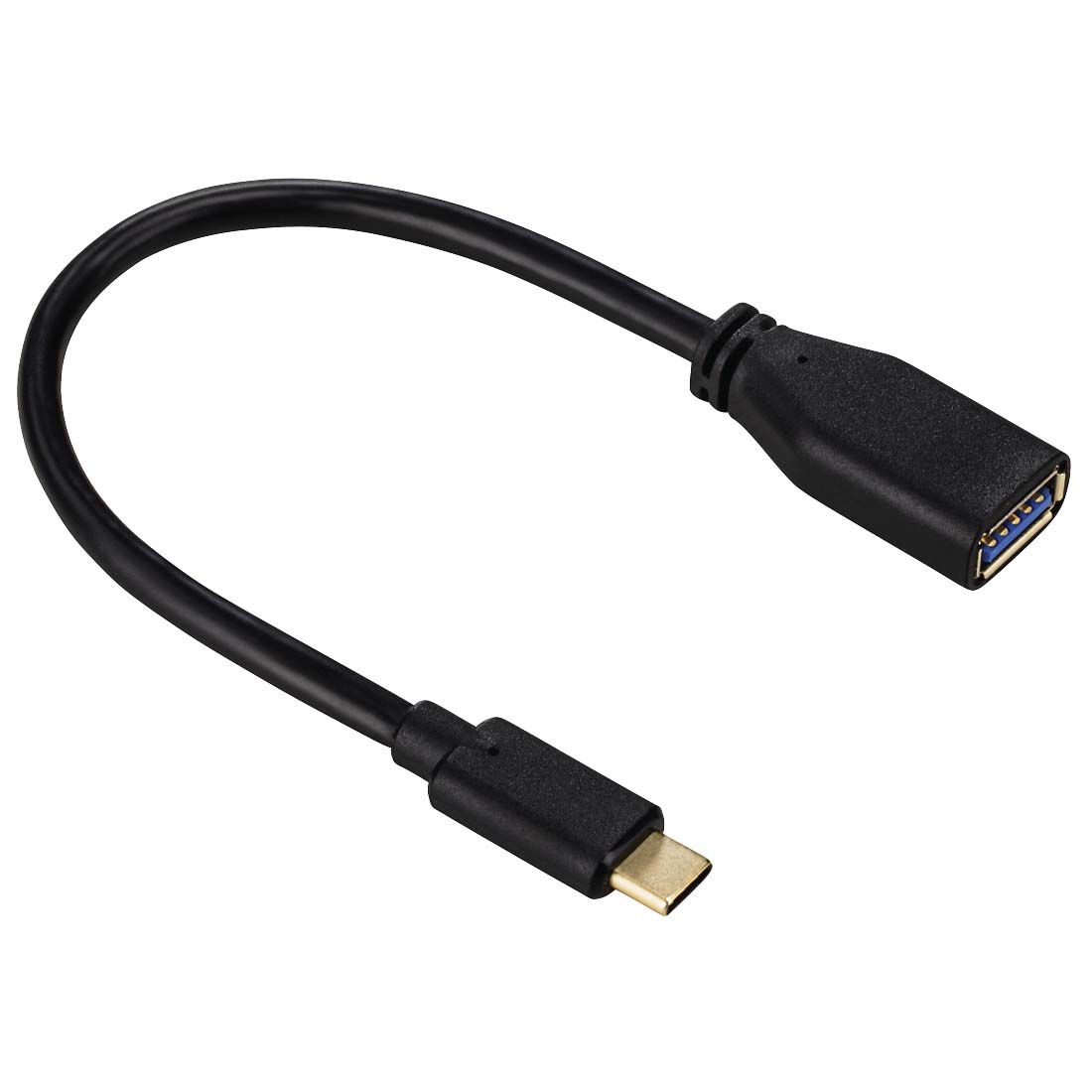 CABLE HAMA USB 3.0 A USB-C 15 CM