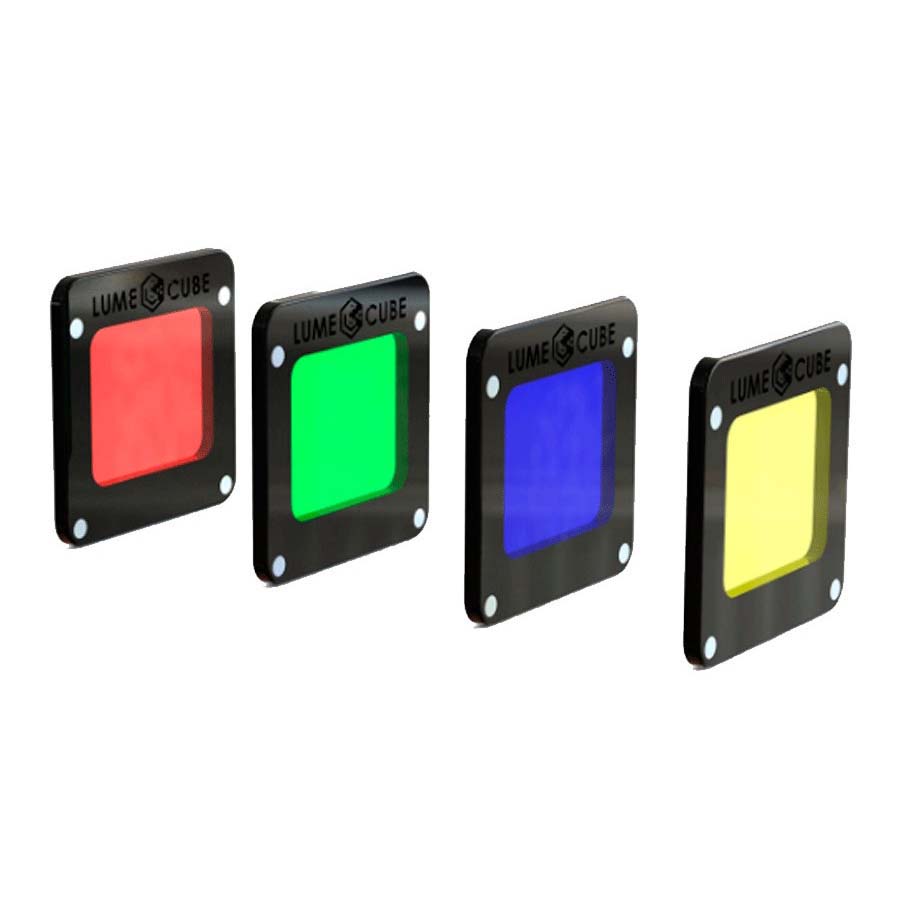 FILTROS LUMECUBE MAGNETICOS (RGBY) LUME CUBE 