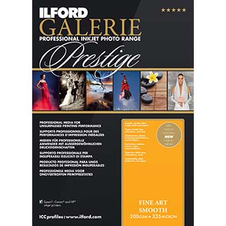 PAPEL ILFORD A3 25H GALERIE PRESTIGE F.ART SMOOTH 200G