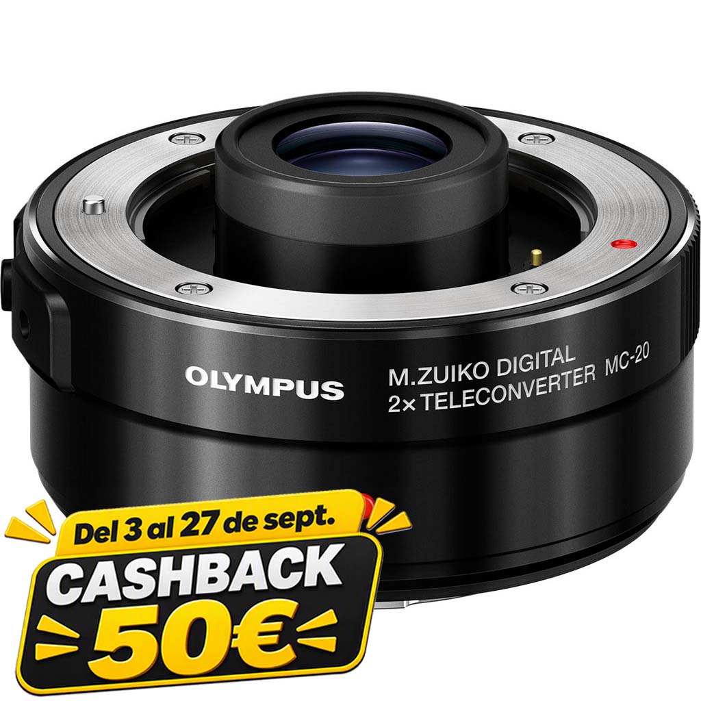TELECONVERTIDOR OLYMPUS MC-20 2X PRO  MFT   (NEGRO)