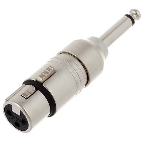 CONECTOR NA2FP (ADAPT 3 POLE XLRF > TS) NEUTRIK