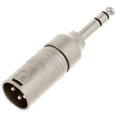 CONECTOR NA3MP (ADAPT 3 POLE XLRM > TRS) NEUTRIK