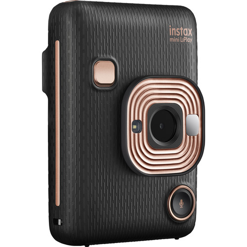 CAMARA FUJI CON IMPRESORA INSTAX MINI LIPLAY (ELEGANT BLACK)