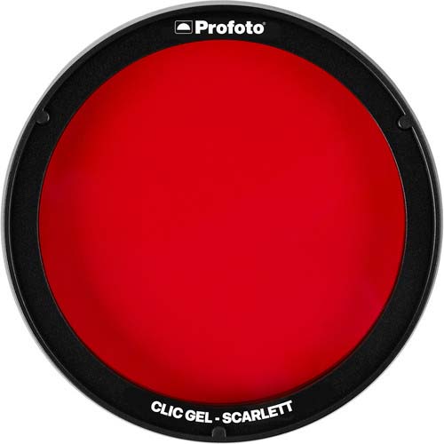 PROFOTO C1 CLIC GEL SCARLET