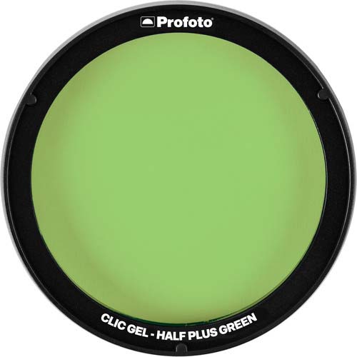 PROFOTO CLIC GEL HALF PLUS GREEN