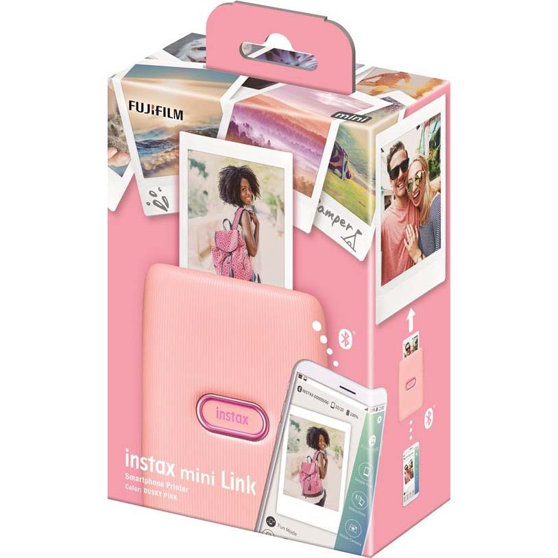 Fujifilm instax Mini Link - Impresora para smartphone, color rosa oscuro