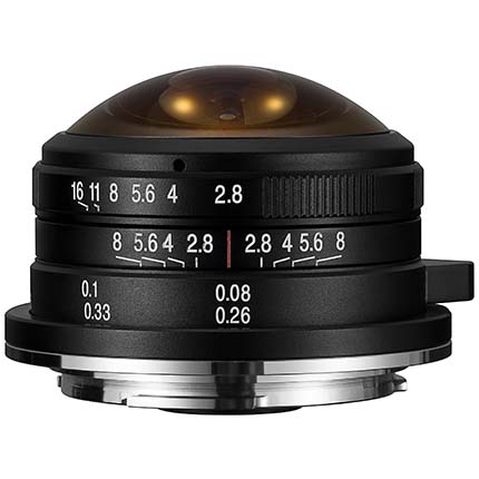 OBJETIVO LAOWA 4/2.8 FISHEYE MFT