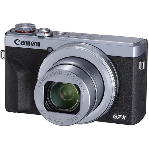 CAMARA CANON POWERSHOT G7X-MARK-III SILVER