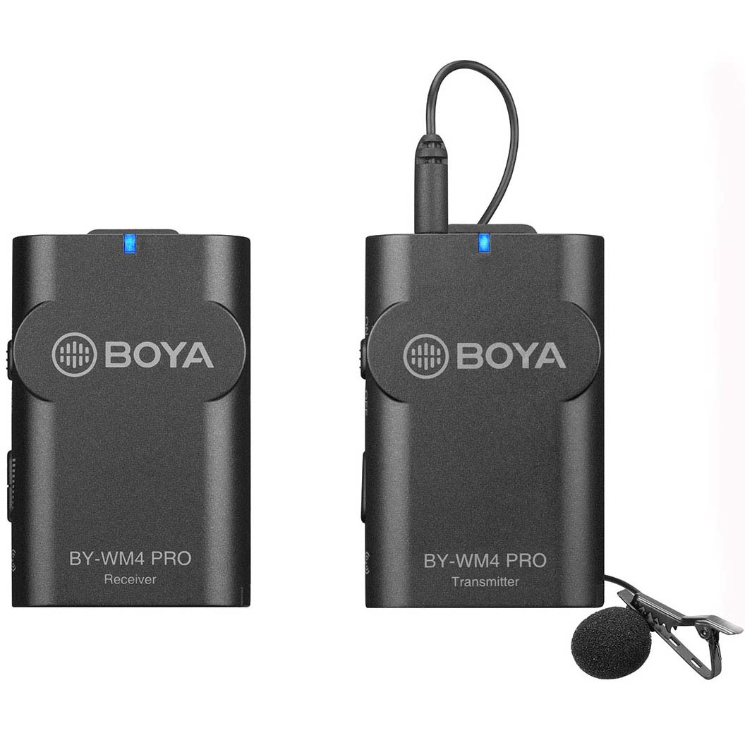 MICROFONO BOYA BY-WM4 PRO-K1 LAVALIER INALAMBRICO