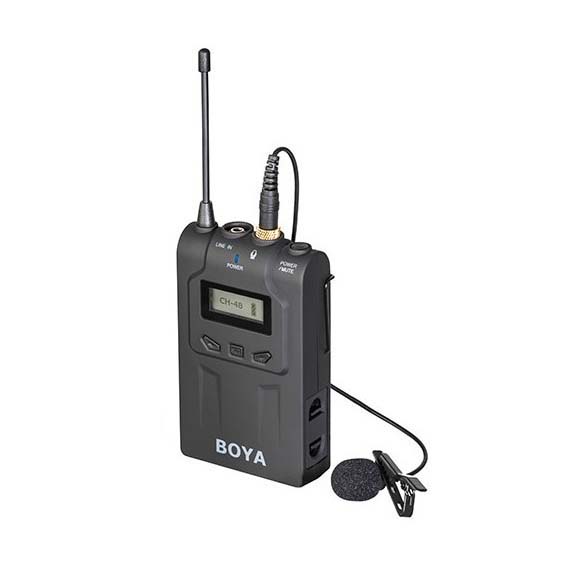 MICROFONO BOYA UHF TX8 PRO DUAL-CHANNEL WIRELESS