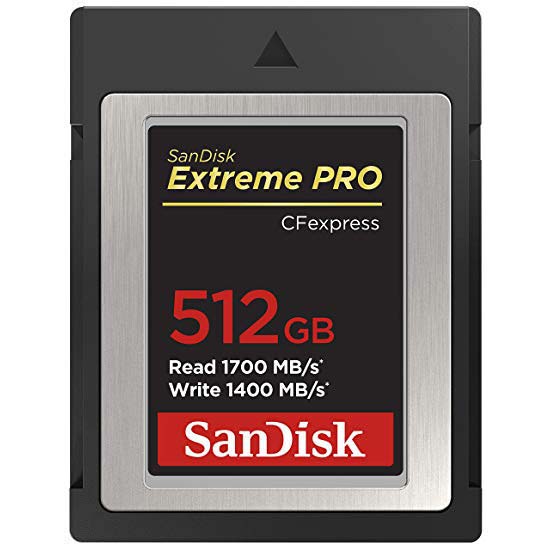 TARJETA CFEXPRESS 512 GB SANDISK EXTREME PRO TYPE B
