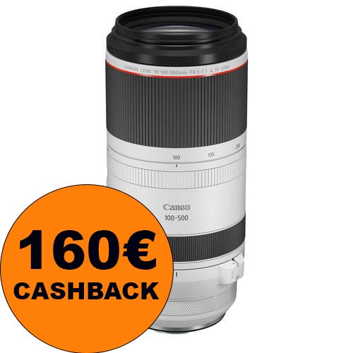 OBJETIVO CANON RF 100-500/4.5-7.1 L IS USM
