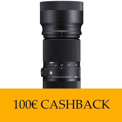OBJETIVO SIGMA AF 100-400/5-6.3 SONY E DG DN OS CONTEMPORY