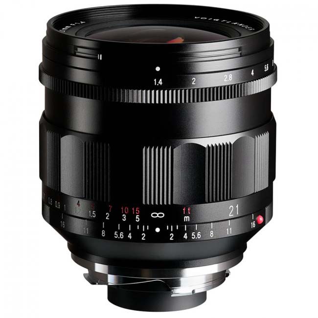 OBJETIVO VOIGTLANDER 21/1.4 NOKTON VM (NEGRO)