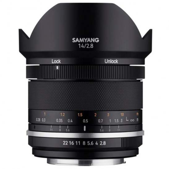 OBJETIVO SAMYANG 14/2.8 NIKON AE MK II