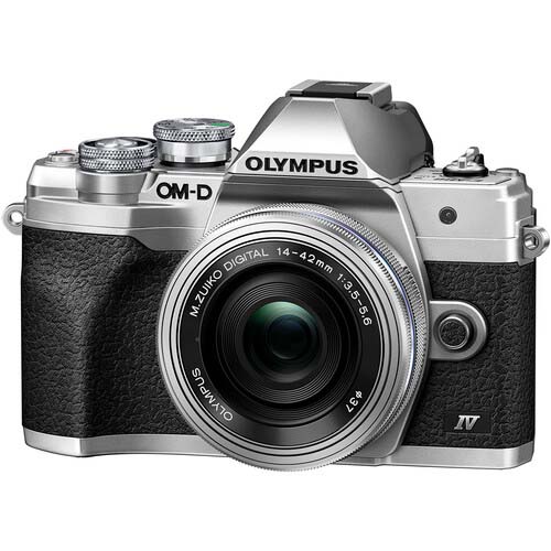 KIT OLYMPUS OM-D E-M10 MARK IV + 14-42 EZ SILVER/SILVER