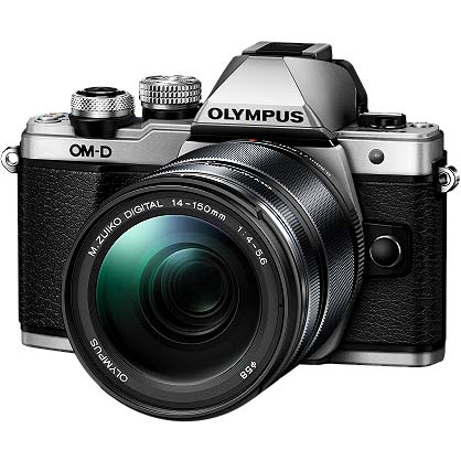 KIT OLYMPUS OM-D E-M10 MARK IV + 14-150 SILVER/NEGRO