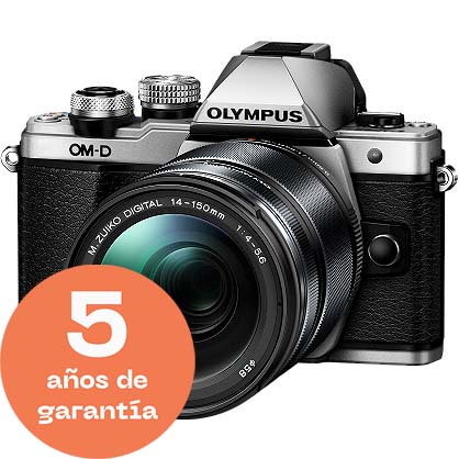 KIT OLYMPUS OM-D E-M10 MARK IV + 14-150 SILVER/NEGRO