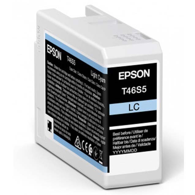 TINTA EPSON T46S5 CYAN CLARO P/SURECOLOR SC-P700 25 ML