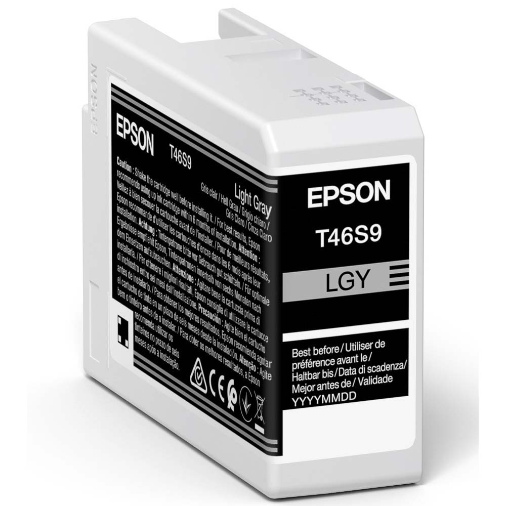 TINTA EPSON T46S9 GRIS CLARO P/SURECOLOR SC-P700 25 ML