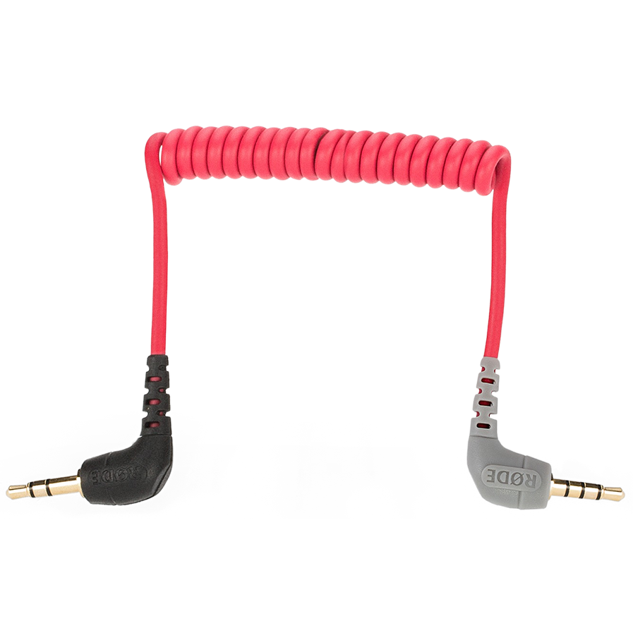 CABLE RODE SC7 ESPIRAL DE TRS A TRRS 3.5MM