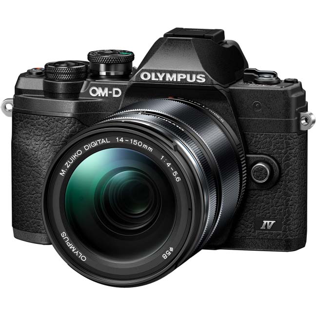 KIT OLYMPUS OM-D E-M10 MARK IV + 14-150 NEGRO/NEGRO
