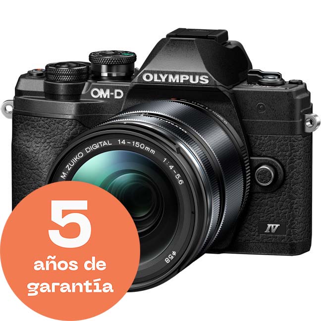 KIT OLYMPUS OM-D E-M10 MARK IV + 14-150 NEGRO/NEGRO