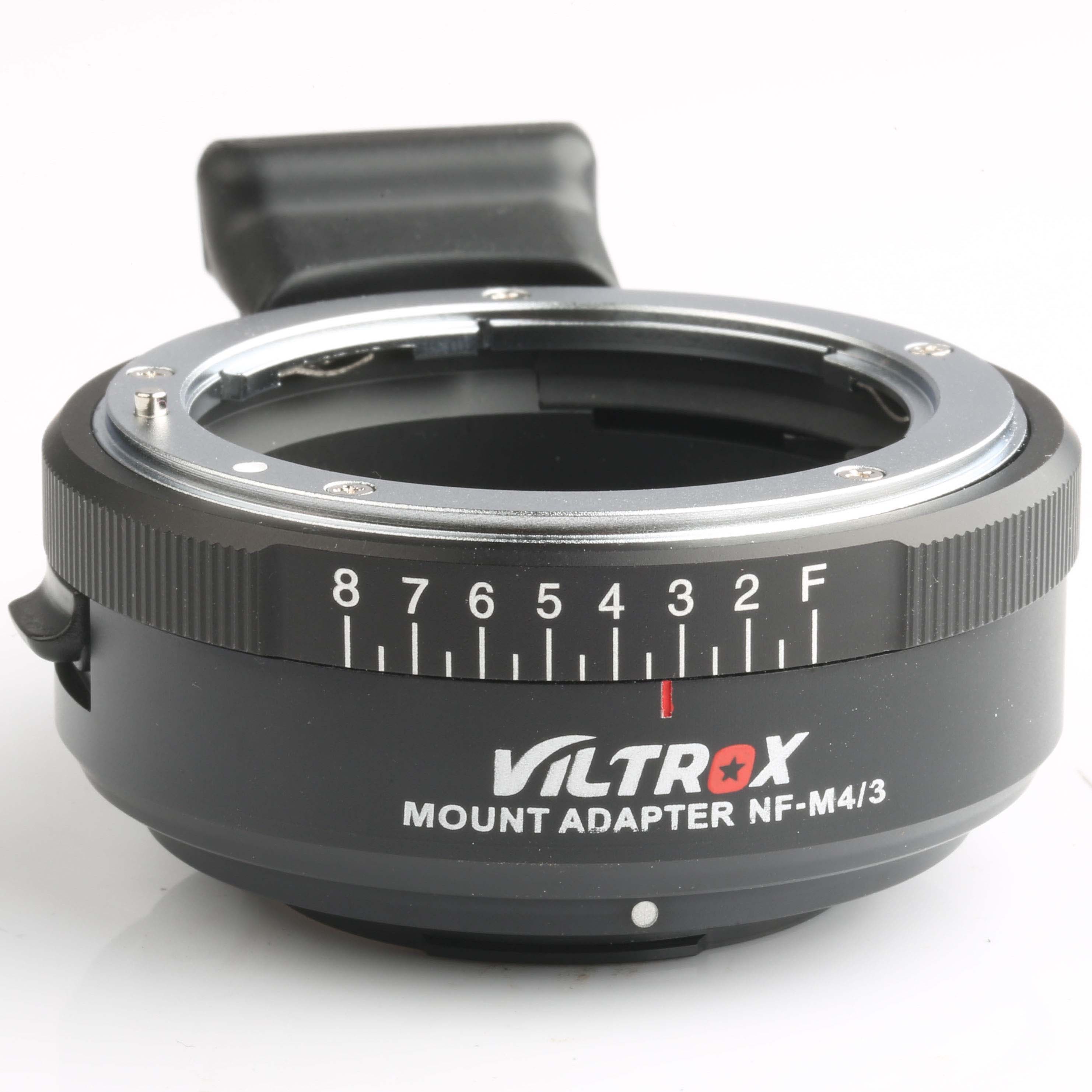 ADAPTADOR VILTROX AF DE OBJ NIKON F EN CUERPO MFT