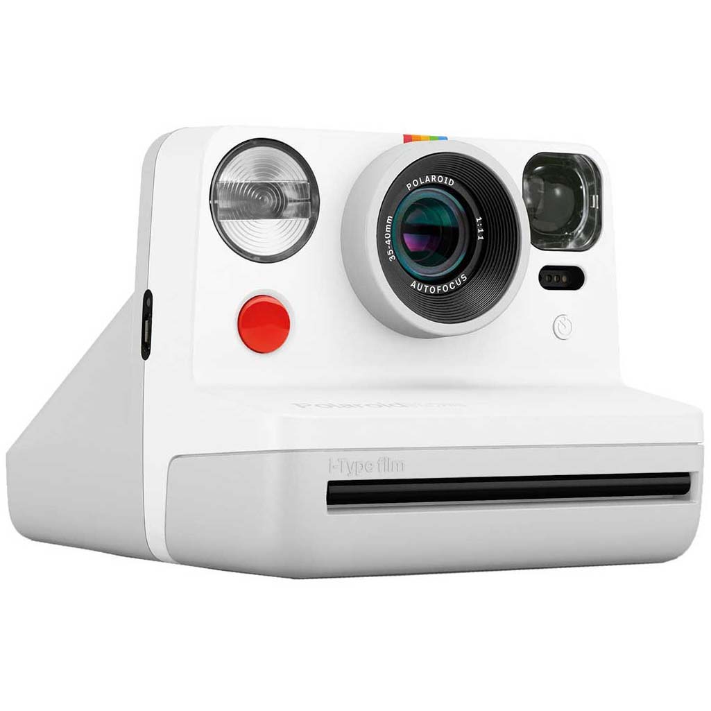 CAMARA POLAROID NOW WHITE  (AF I-TYPE INSTANT CAMERA)