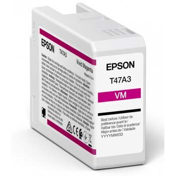 TINTA EPSON T47A3 VIVID MAGENTA P/SURECOLOR SC-P900 50 ML