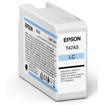TINTA EPSON T47A5 LIGHT CYAN P/SURECOLOR SC-P900 50 ML